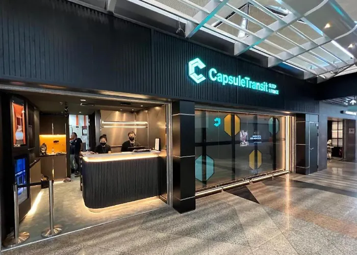Capsuletransit Sleep Lounge Klia T1 Airport Hotel - Landside, Public Area At Lvl 5