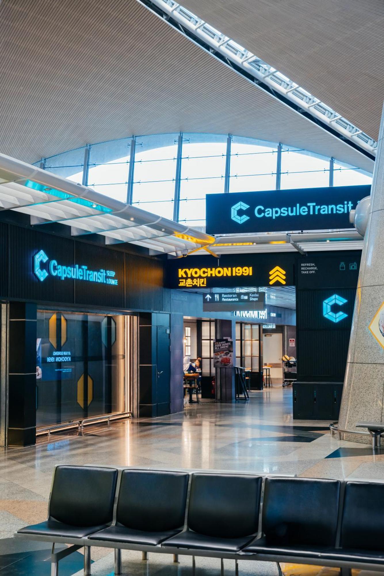 Capsuletransit Sleep Lounge Klia T1 Airport - Landside, Public Area At Lvl 5 *